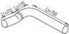 DINEX 49131 Exhaust Pipe